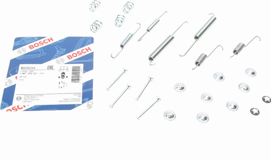 BOSCH 1 987 475 157 - Комплектуючі, барабанний гальмівний механізм autozip.com.ua