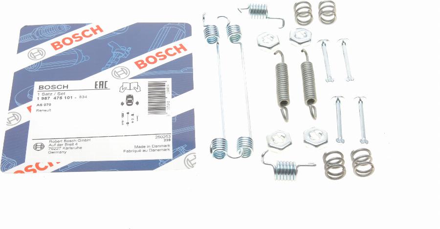 BOSCH 1 987 475 101 - Комплектуючі, барабанний гальмівний механізм autozip.com.ua