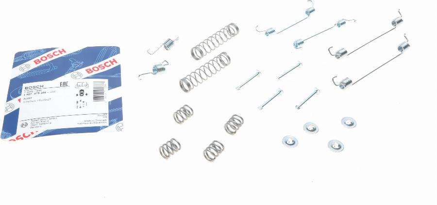 BOSCH 1 987 475 304 - Комплектуючі, барабанний гальмівний механізм autozip.com.ua