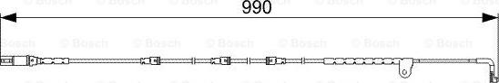 BOSCH 1 987 473 049 - Сигналізатор, знос гальмівних колодок autozip.com.ua