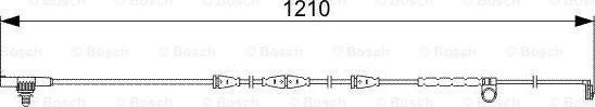 BOSCH 1 987 473 054 - Сигналізатор, знос гальмівних колодок autozip.com.ua