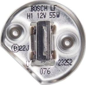 BOSCH 1 987 301 005 - Лампа накаливания H1 12V 55W P14.5s PURE LIGHT пр-во Bosch autozip.com.ua
