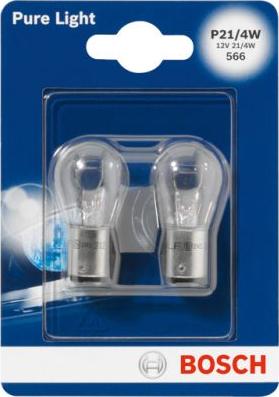BOSCH 1 987 301 015 - Лампа розжарювання, ліхтар сигналу гальма autozip.com.ua