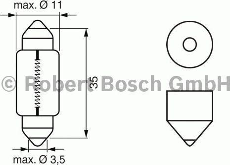 BOSCH 1 987 302 507 - Лампа розжарювання autozip.com.ua