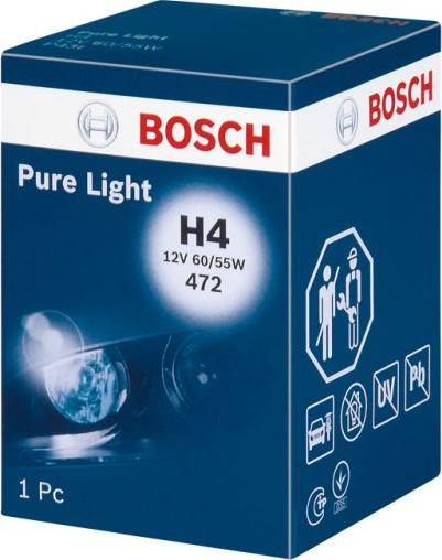 BOSCH 1 987 302 041 - Лампа розжарювання, фара дальнього світла autozip.com.ua