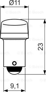 BOSCH 1 987 302 883 - Лампа розжарювання, ліхтар покажчика повороту autozip.com.ua