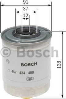 BOSCH 1 457 434 400 - Паливний фільтр autozip.com.ua