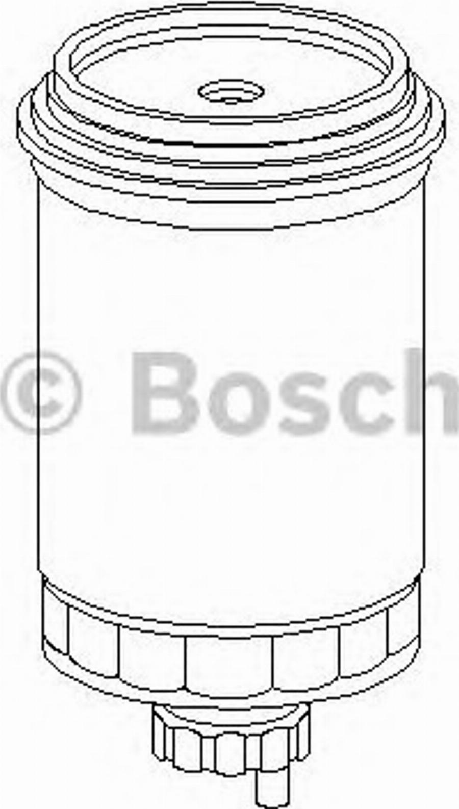 BOSCH 1 457 434 422 - Паливний фільтр autozip.com.ua