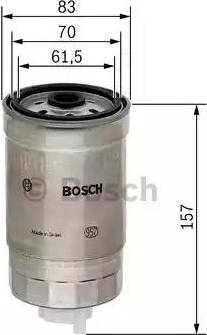 BOSCH 1 457 434 320 - Паливний фільтр autozip.com.ua