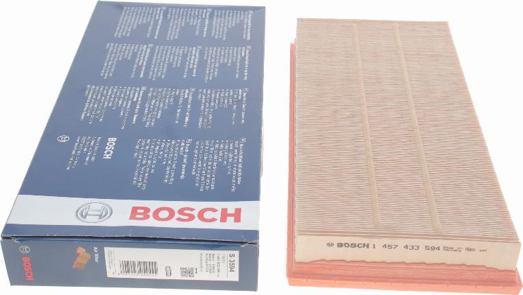 BOSCH 1 457 433 594 - Повітряний фільтр autozip.com.ua