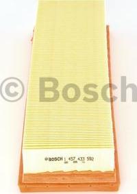 BOSCH 1 457 433 592 - Повітряний фільтр autozip.com.ua