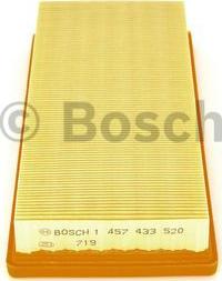 BOSCH 1 457 433 520 - Повітряний фільтр autozip.com.ua