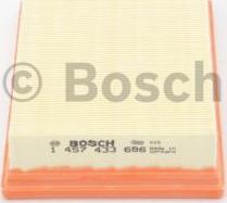 BOSCH 1 457 433 686 - Повітряний фільтр autozip.com.ua