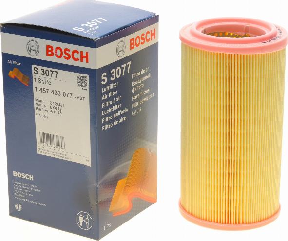 BOSCH 1 457 433 077 - Повітряний фільтр autozip.com.ua