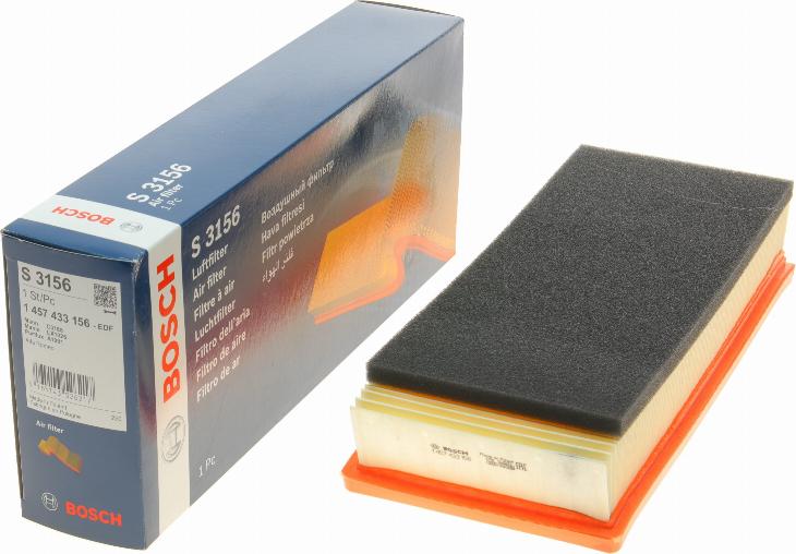 BOSCH 1 457 433 156 - Повітряний фільтр autozip.com.ua