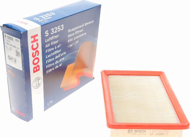 BOSCH 1 457 433 253 - Повітряний фільтр autozip.com.ua