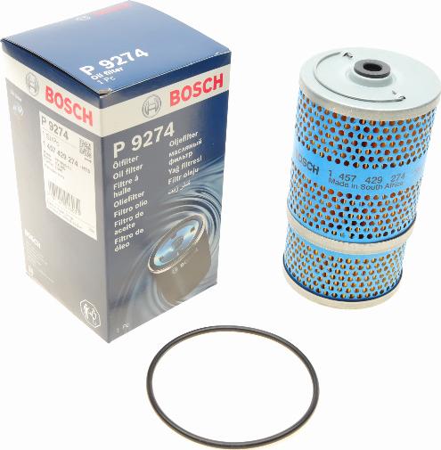 BOSCH 1 457 429 274 - Масляний фільтр autozip.com.ua