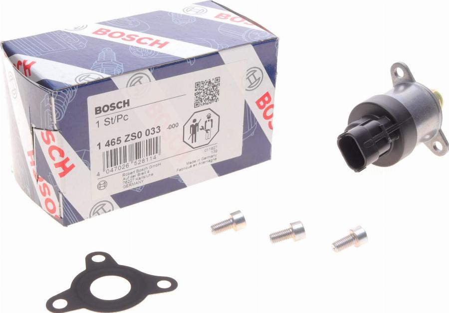 BOSCH 1 465 ZS0 033 - Регулюючий клапан, кількість палива (Common-Rail-System) autozip.com.ua