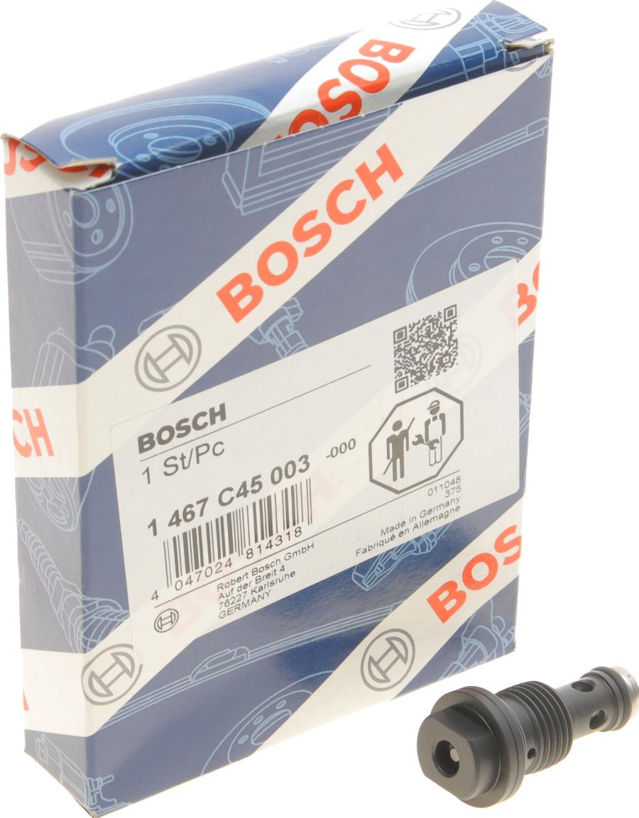 BOSCH 1 467 C45 003 - Клапан, система уприскування autozip.com.ua