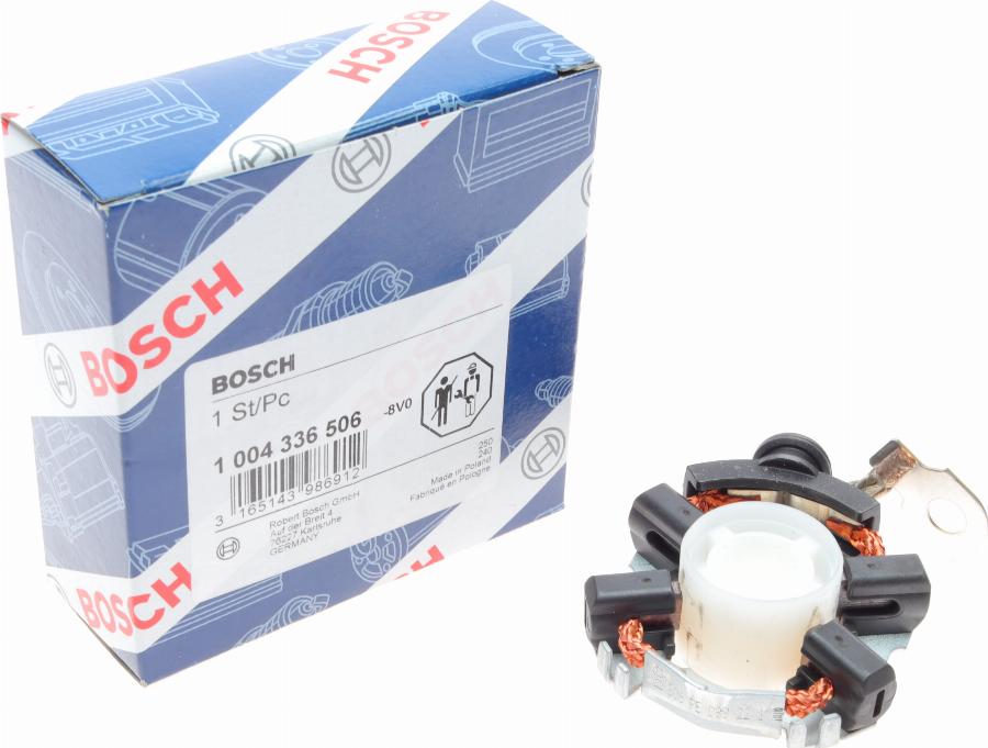 BOSCH 1 004 336 506 - Кронштейн, вугільна щітка autozip.com.ua