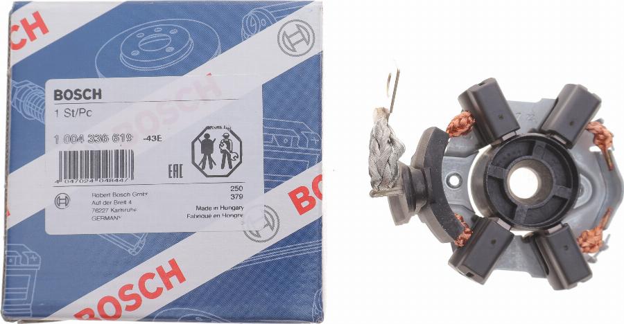 BOSCH 1 004 336 619 - Кронштейн, вугільна щітка autozip.com.ua