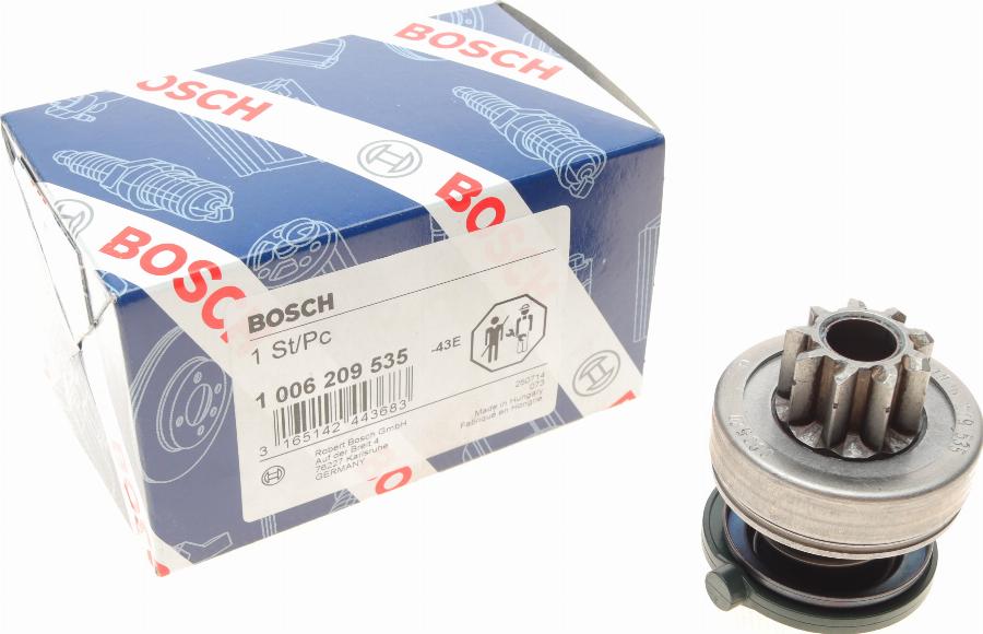 BOSCH 1 006 209 535 - Провідна шестерня, стартер autozip.com.ua