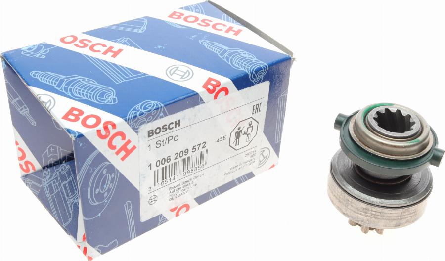 BOSCH 1 006 209 572 - Провідна шестерня, стартер autozip.com.ua