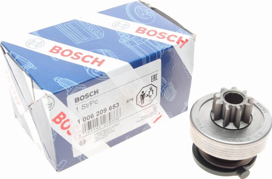 BOSCH 1 006 209 653 - Провідна шестерня, стартер autozip.com.ua