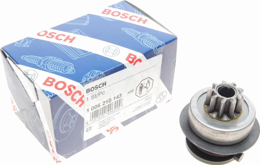 BOSCH 1 006 210 143 - Провідна шестерня, стартер autozip.com.ua