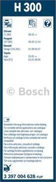 BOSCH 3 397 004 628 - Щітка склоочисника autozip.com.ua