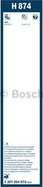 BOSCH 3 397 004 874 - Щітка склоочисника autozip.com.ua