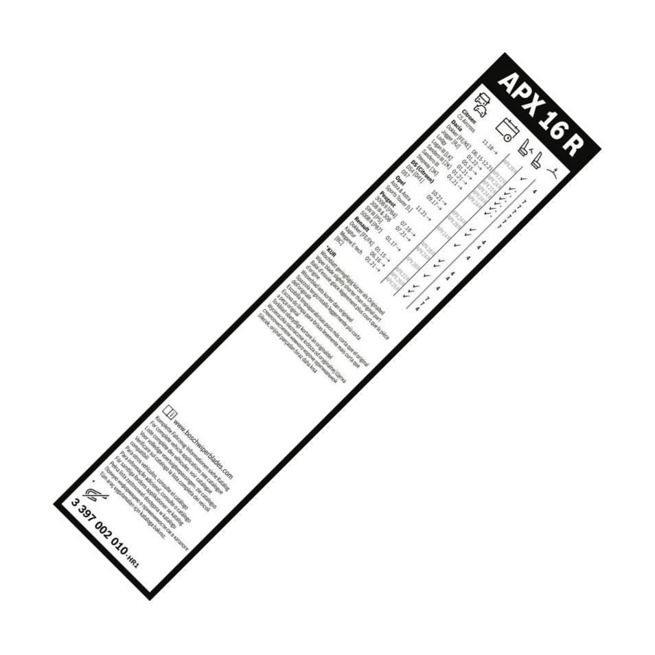 BOSCH 3 397 002 010 - Щітка склоочисника autozip.com.ua