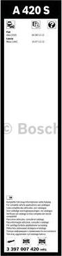 BOSCH 3 397 007 420 - Щітка склоочисника autozip.com.ua