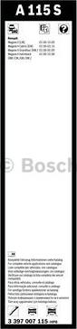 BOSCH 3 397 007 115 - Щетка стеклоочист. 600-450 AEROTWIN A115S пр-во Bosch autozip.com.ua