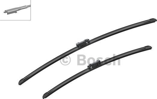 BOSCH 3 397 007 256 - Щітки склоочисника Flat 700-550mm autozip.com.ua