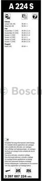 BOSCH 3 397 007 224 - Щітка склоочисника autozip.com.ua