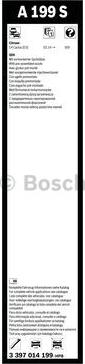 BOSCH 3 397 014 199 - Щітка склоочисника autozip.com.ua