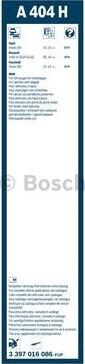 BOSCH 3 397 016 086 - Щітка склоочисника autozip.com.ua