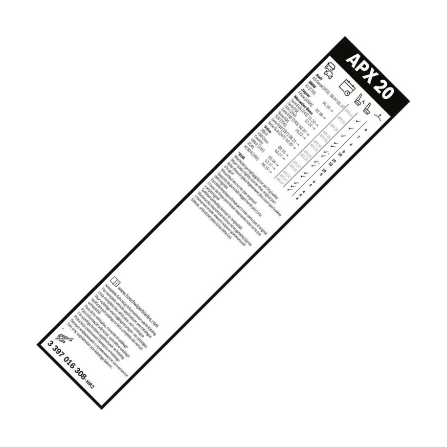 BOSCH 3 397 016 308 - Щітка склоочисника autozip.com.ua