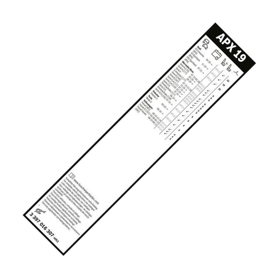 BOSCH 3 397 016 307 - Щітка склоочисника autozip.com.ua
