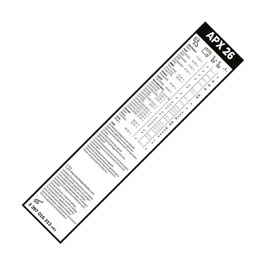 BOSCH 3 397 016 313 - Щітка склоочисника autozip.com.ua