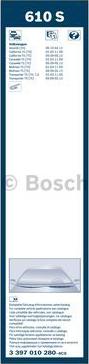 BOSCH 3 397 010 280 - Щітка склоочисника autozip.com.ua