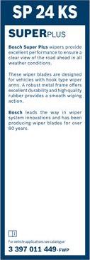 BOSCH 3 397 011 449 - Щітка склоочисника autozip.com.ua