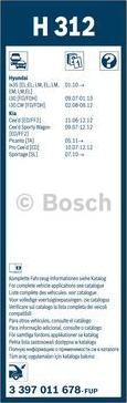 BOSCH 3 397 011 678 - Щітка склоочисника autozip.com.ua