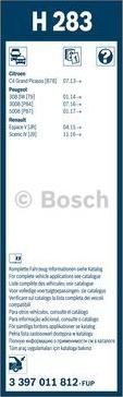 BOSCH 3 397 011 812 - Щітка склоочисника autozip.com.ua