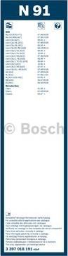 BOSCH 3 397 018 191 - Щітка склоочисника autozip.com.ua