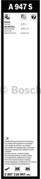 BOSCH 3 397 118 947 - Щітка склоочисника autozip.com.ua