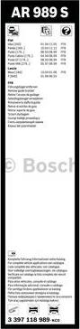 BOSCH 3 397 118 989 - Щітка склоочисника autozip.com.ua