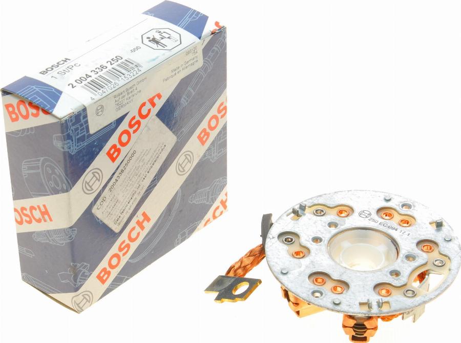 BOSCH 2 004 336 250 - Кронштейн, вугільна щітка autozip.com.ua