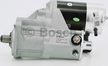 BOSCH F 042 000 072 - Стартер autozip.com.ua